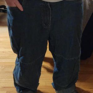 Clench designer jeans